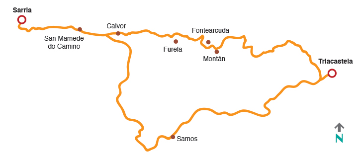 Camino Francés etapa 2 galicia